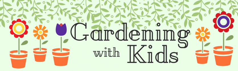 Gardening with Kids Banner Photo
