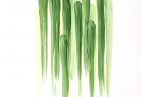 Kerry Brock, Large Green, Acrylic and Ink